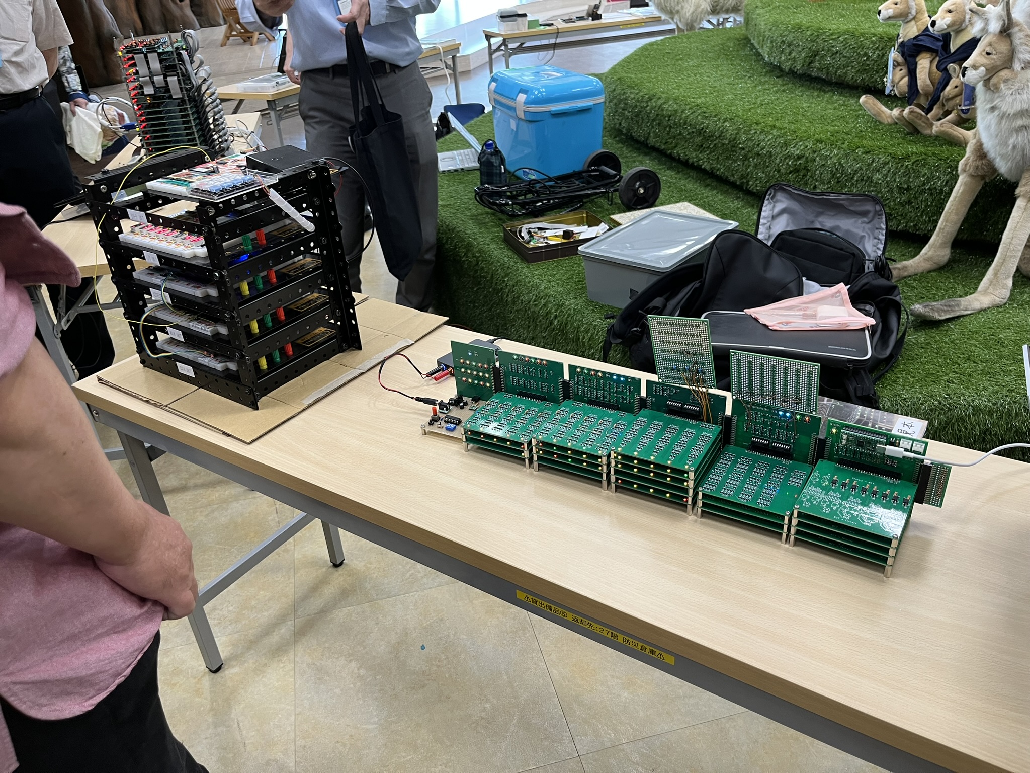オセロ対戦中のLibra the ProcessorとTD4EX4-2026